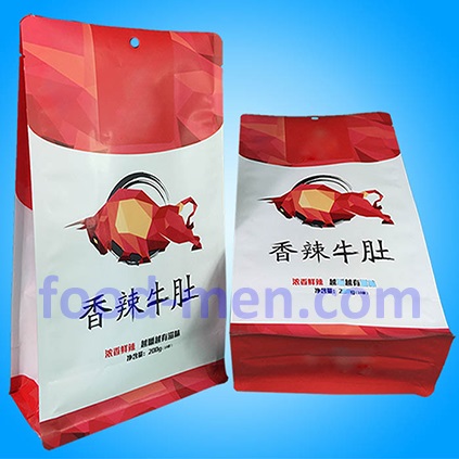 Picture of Ordinary Square Bottom Plastic Bag for Food