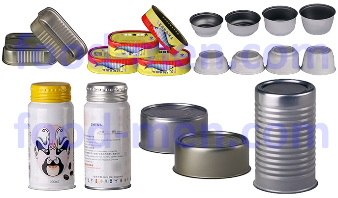 The 2-piece cans made by LMC-80 CNC turret punch - deep drawing stamping press