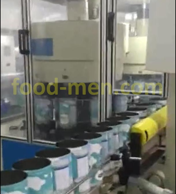 Milk powder 3-piece can body making line picture 1—combination machine entrance