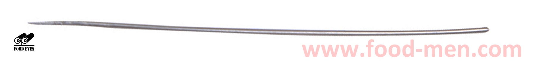 Picture of the metal inoculation needle