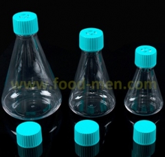 Screw Cap Plastic Erlenmeyers and Conical Flasks