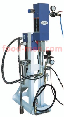 Three-piece can body welding seam coating machine Picture 2: Paint conveying system