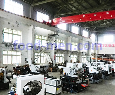 Making Site of the GQS-70 Automatic Small 3-piece Can Body Welding Machine